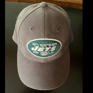 NFL - NEW YORK JETS HAT - GREEN AND GRAY - NEVER WORN !!